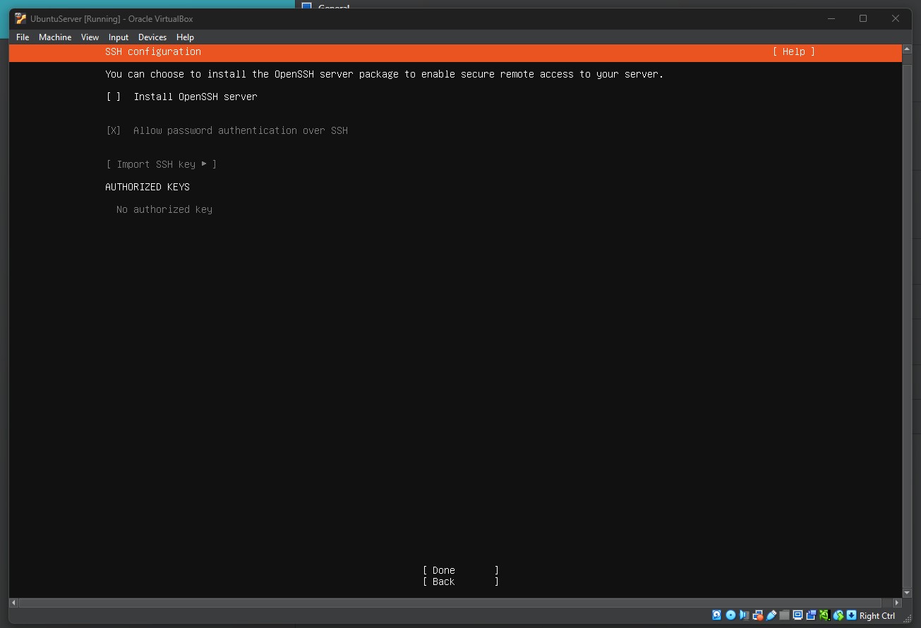 SSH Configuration